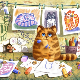 Настроение художника «Вдохновение»