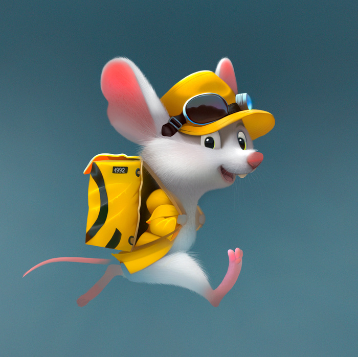 Мышонок. Яндекс еда. (5 из 8)