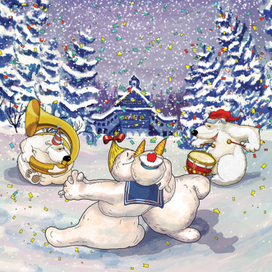 Открытки к Новому году