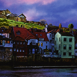 The last ray over East Cliff_Bhitby