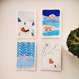 Зимние сюжеты