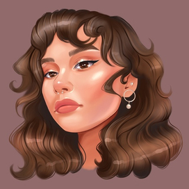 Девушка с пирсингом 