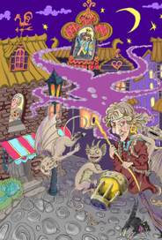 Ведьма и черти