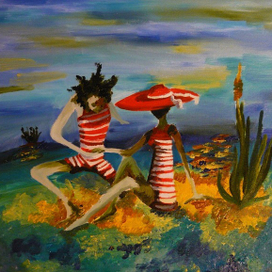 посреди моря