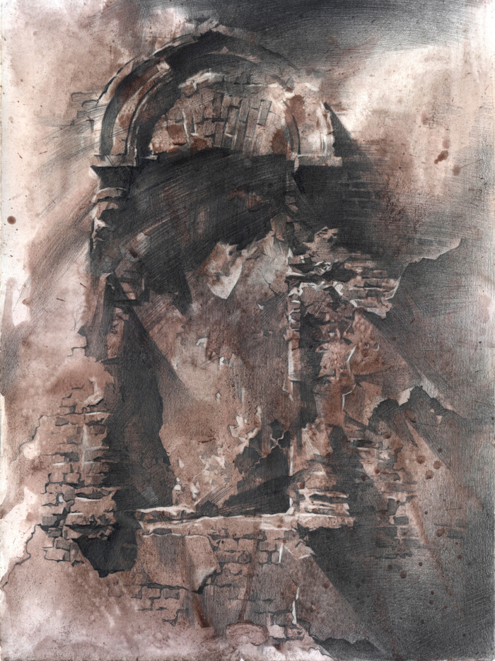 Руины. Окно.