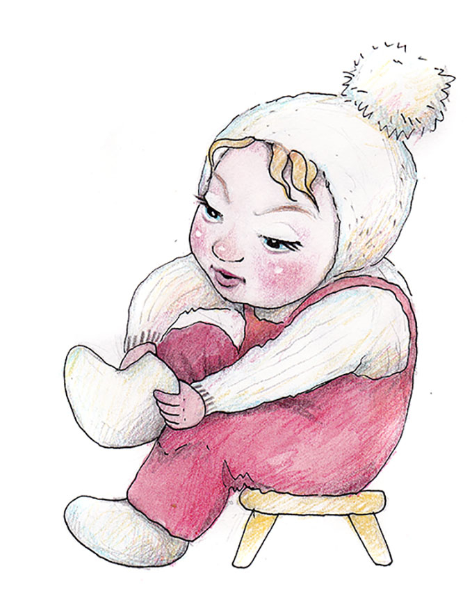 Разноцветные приключения. Одевается...