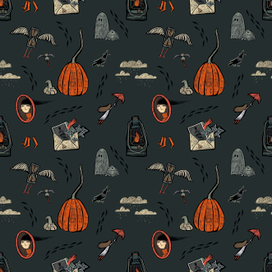 Осенний паттерн "Хэллоуин"