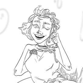 lemon&strawberry lava lamp Ч/Б