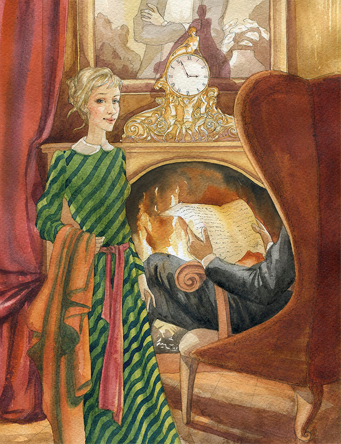 Длинноногий Дядюшка, обложка№2