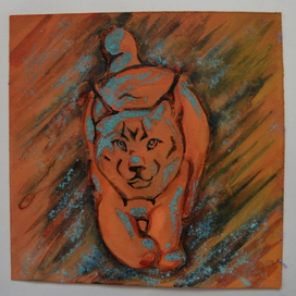 Стилизованная рысь