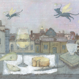 Белое вино белой ночью