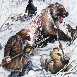 Медведь пошел...