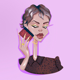 Dior. Fashion illustration. 