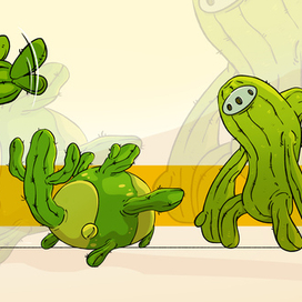 Обитатели шипастой пустыни