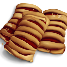 Вишневое печенье