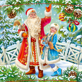 фрагмент конфетной баночки. Лицевая часть.