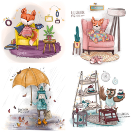 Осенний уютный день 