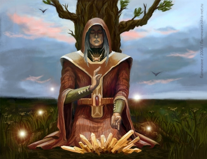 Маг кристаллов, фэнтези