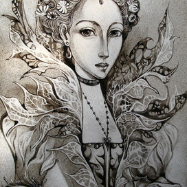 Королева с дракончиком