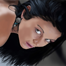 Портрет (компьютерная живопись), портрет с фотографии заказ