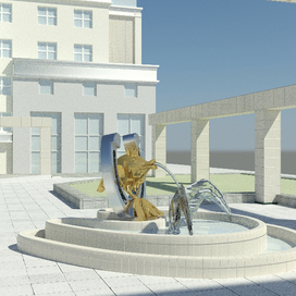 Эскиз фонтана 2