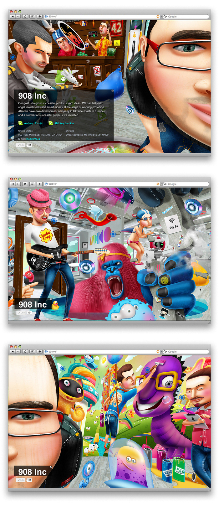 Cферическая иллюстрация 360. www.908.vc