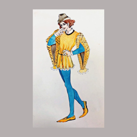 костюм Средневековье