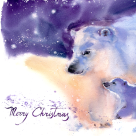 Рождественские открытки