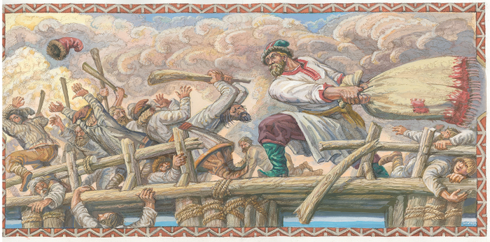 Былина "Вольга и Микула Селянинович" 2024 год.