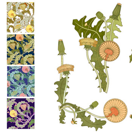 Паттерн и элементый "Одуванчик"