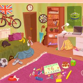 Комната с мелочами