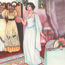 Иллюстрация к книге «Удивительные девочки России»Холодная