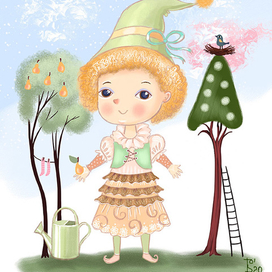 Девочка-гномик