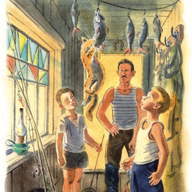 Васька и рыбина