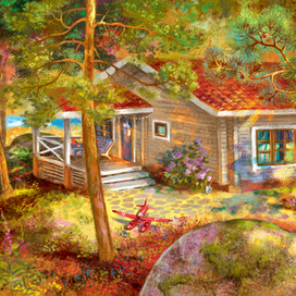 Лето в Карелии.