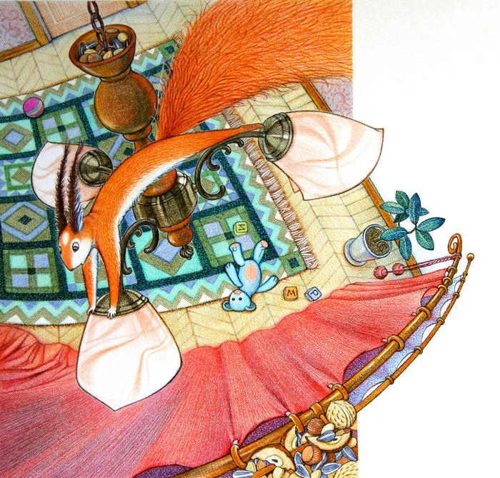 Тинки на люстре 