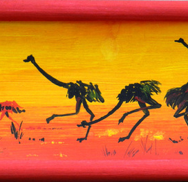 Танцующие страусы