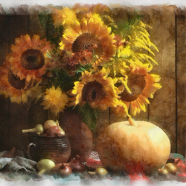 Подсолнухи