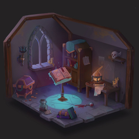 комнатка алхимика