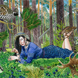 Черника (серия «Ягоды наших лесов»)