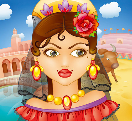 Испанка (серия *принцессы мира*)