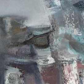 первый снег у ручья