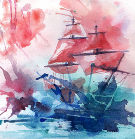 Море разбивает корабли