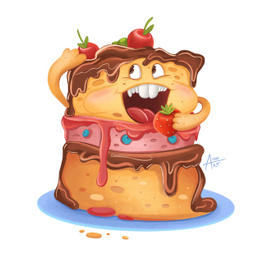 Вкусный монстр