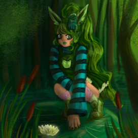 Девочка болота 