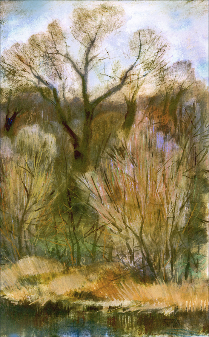 "Уж небо осенью дышало..."   скоро пойдет снег