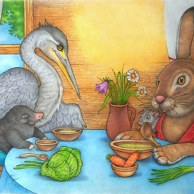 В гостях у зайца