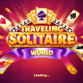 logo for traveling solitaire