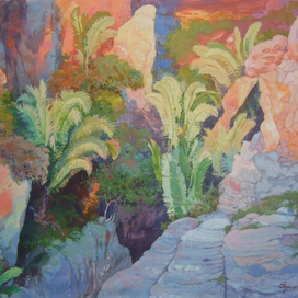 Ущелье в Вали ду Катимбау