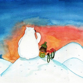 Ханна и медведь. Детская книжка